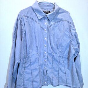 Thrill Denim Shirt Size 3X